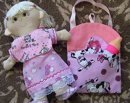 ITH Molly Dolly Diaper Bag Set 6x10