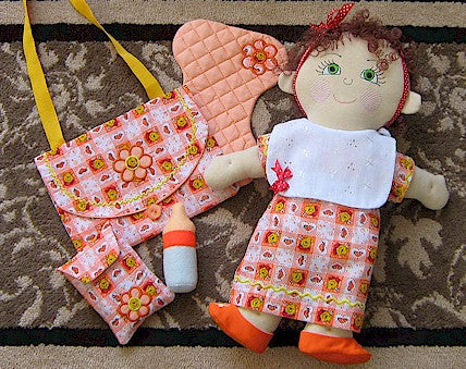 ITH Molly Dolly Diaper Bag Set 6x10