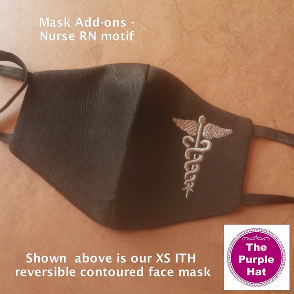 Nurse RN medical motif 4x4 Add-on embroidery designs