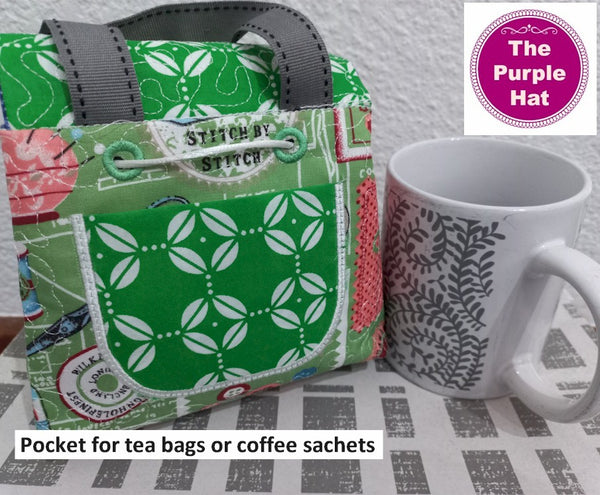 ITH In the Hoop Mug Bag 6x10