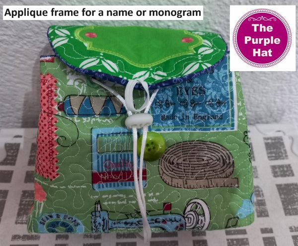 ITH In the Hoop Mug Bag 6x10