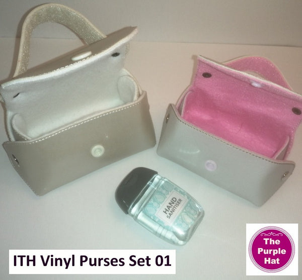 ITH Vinyl Purses Set 01 5x7 6x10 7x11 8x12