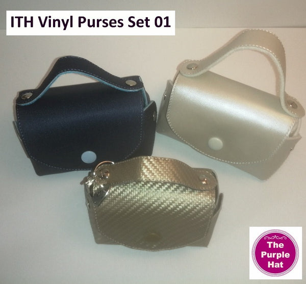 ITH Vinyl Purses Set 01 5x7 6x10 7x11 8x12