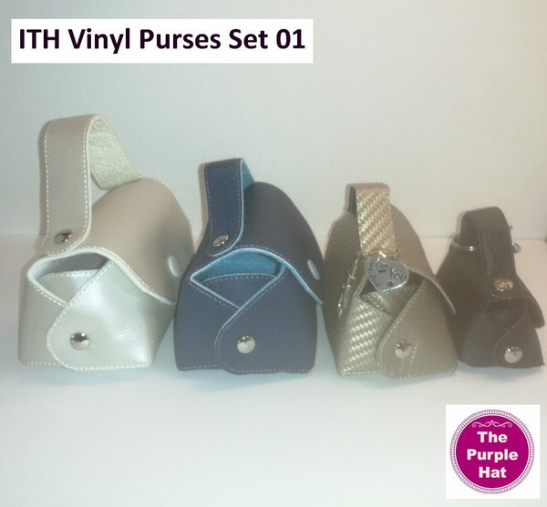 ITH Vinyl Purses Set 01 5x7 6x10 7x11 8x12
