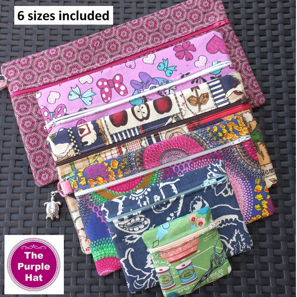 ITH Rectangle Clutch Purse 4x4 5x7 6x10 7x11 8x12 8x14