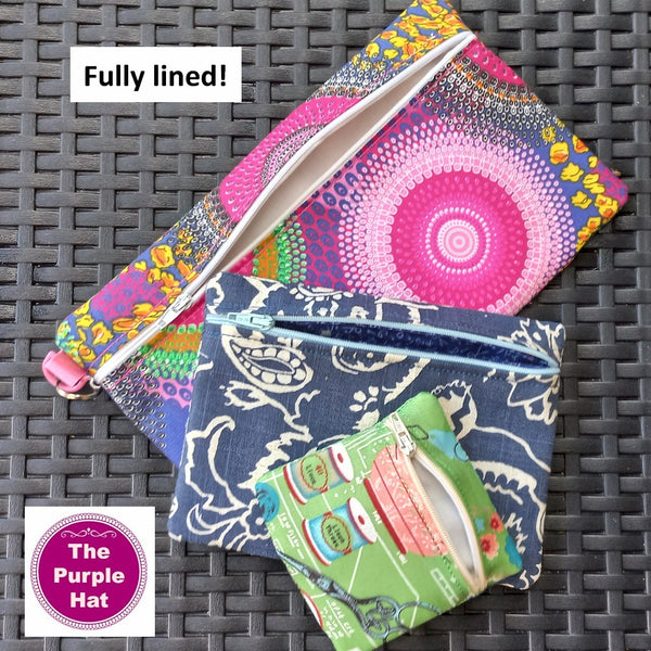 ITH Rectangle Clutch Purse 4x4 5x7 6x10 7x11 8x12 8x14