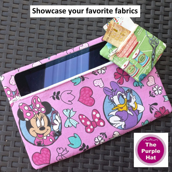 ITH Rectangle Clutch Purse 4x4 5x7 6x10 7x11 8x12 8x14