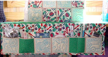 ITH Vintage Sewing Blocks 4x4