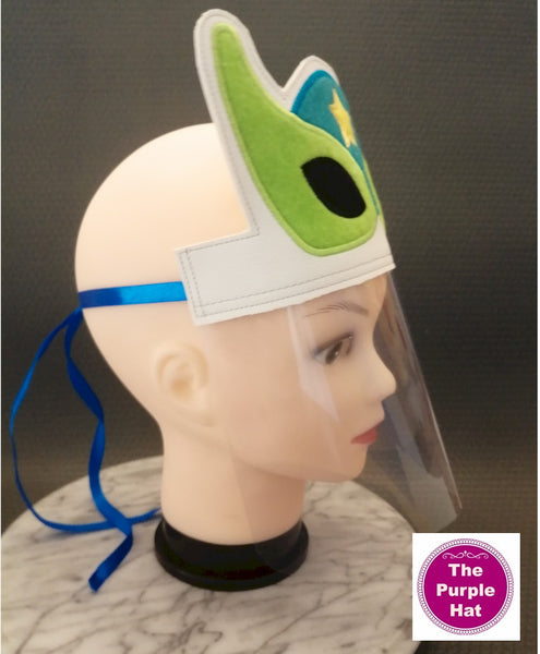 ITH Superhero Face Shield for Kids 6x10