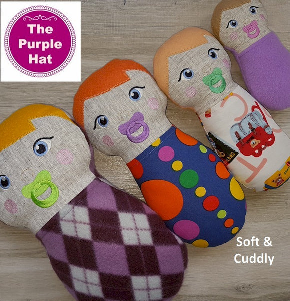 ITH Swaddle Baby Doll 5x7 6x10 8x12 8x14