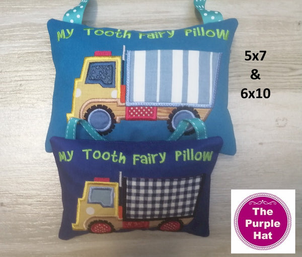 ITH In the Hoop Tooth Fairy Pillow 02 5x7 & 6x10
