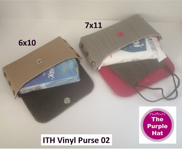 ITH Vinyl Purses Set 02 6x10 7x11 8x12