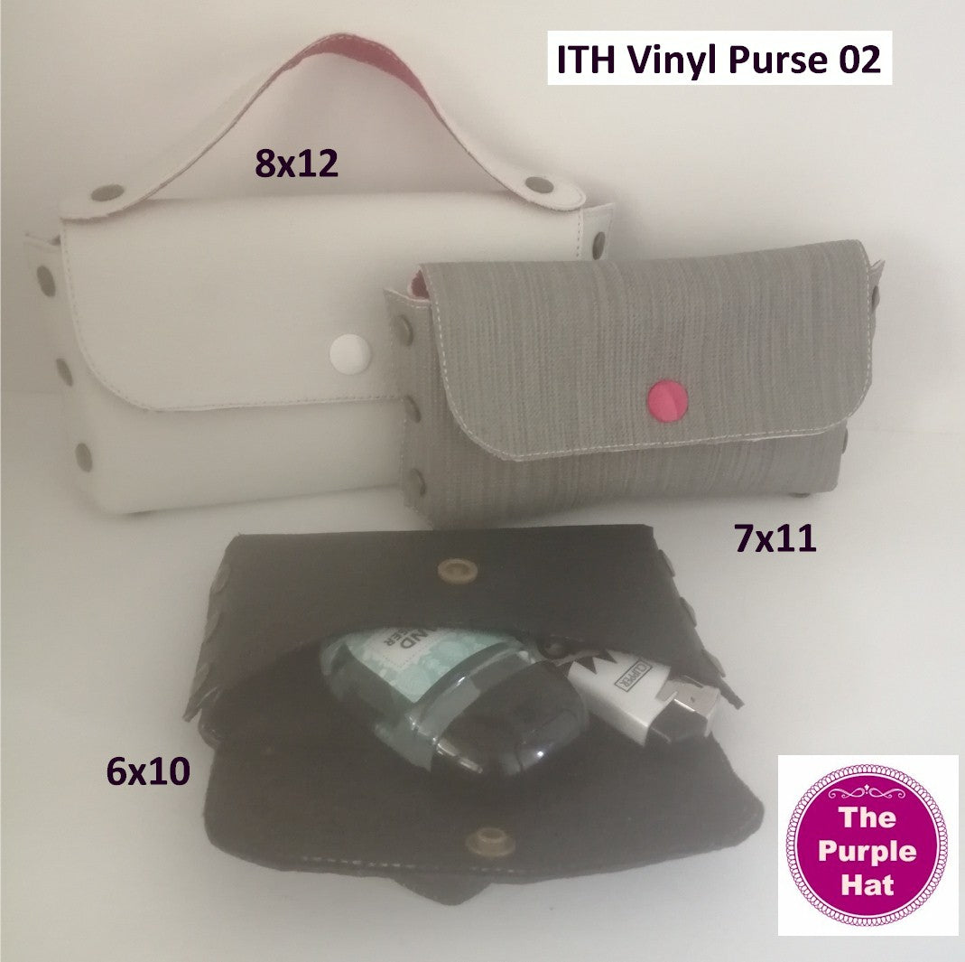 ITH Vinyl Purses Set 02 6x10 7x11 8x12 – The Purple Hat