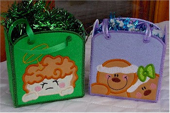 ITH Christmas Gift Bags Set 1 4x4