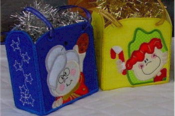 ITH Christmas Gift Bags Set 1 4x4