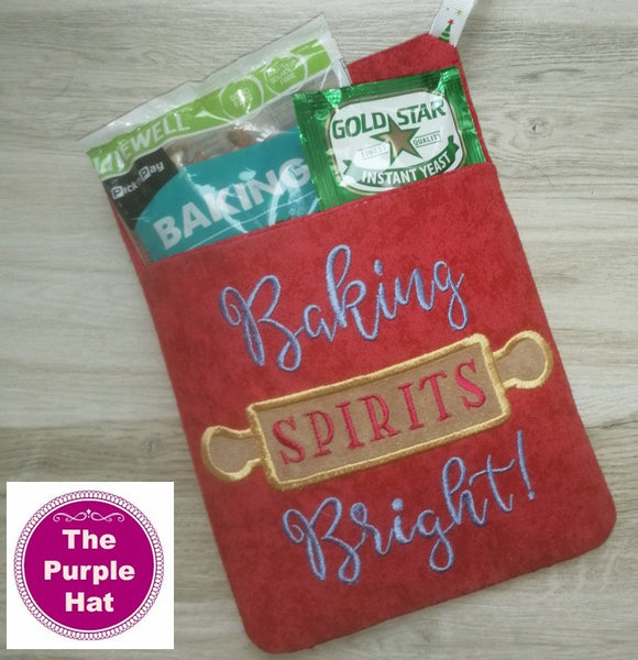 ITH In the Hoop Christmas Potholders 6x10