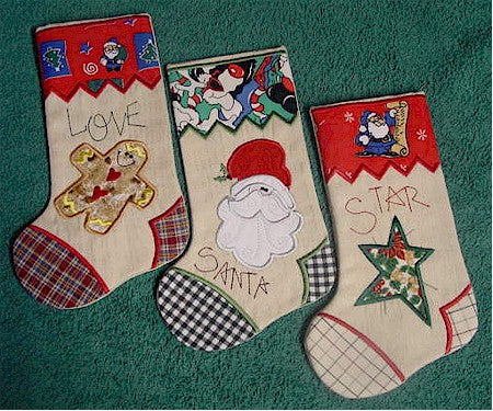 ITH Christmas Stockings 6x10