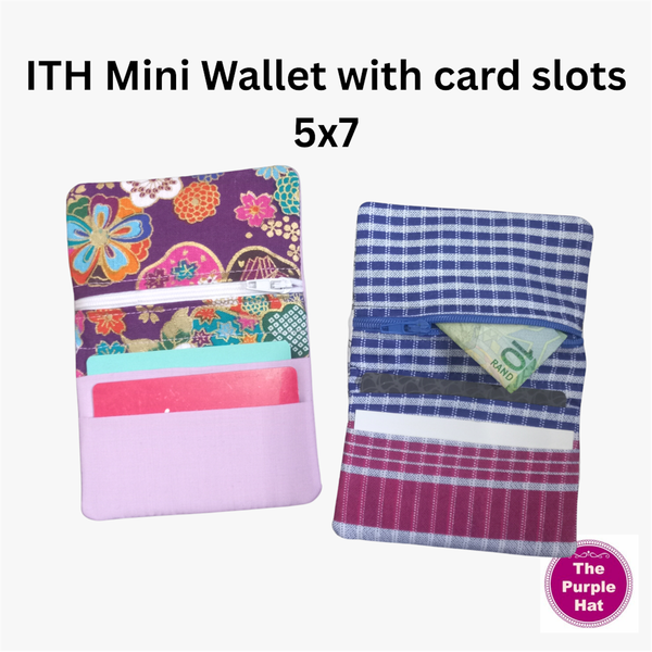 ITH Mini Wallet with card slots 5x7