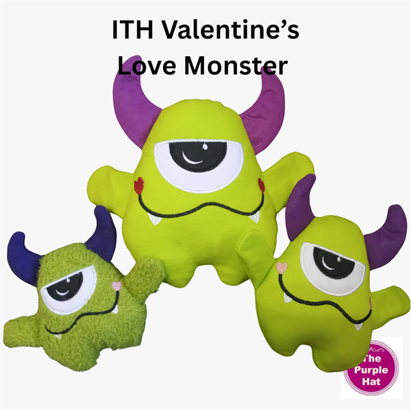 ITH Valentine’s Love Monster Plush Toy