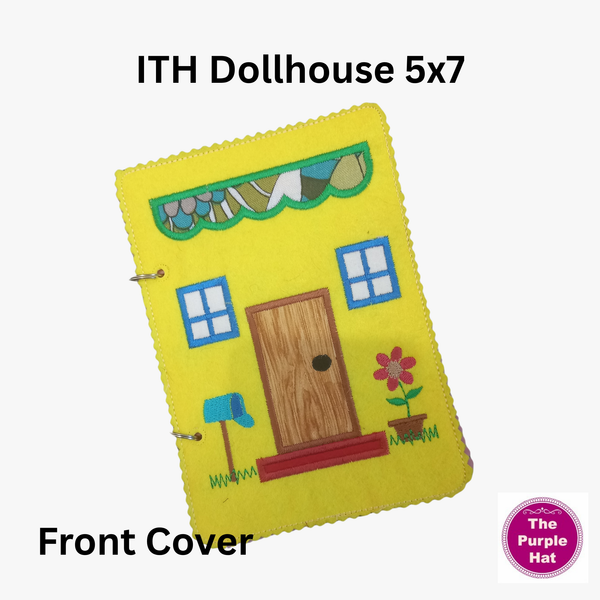 ITH In the Hoop Dollhouse 5x7