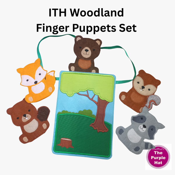 ITH Woodland Friends Finger Puppet Set