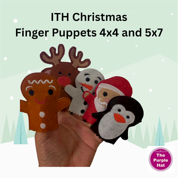 ITH Christmas Finger Puppets