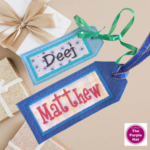 ITH Gift tags 4x4 and 5x7