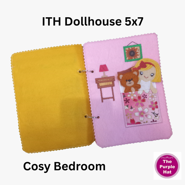 ITH In the Hoop Dollhouse 5x7