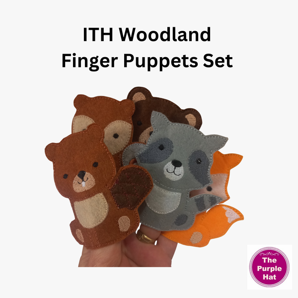 ITH Woodland Friends Finger Puppet Set