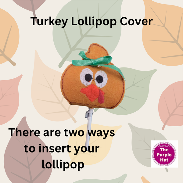 ITH Turkey Lollipop Cover 4x4 and 5x7
