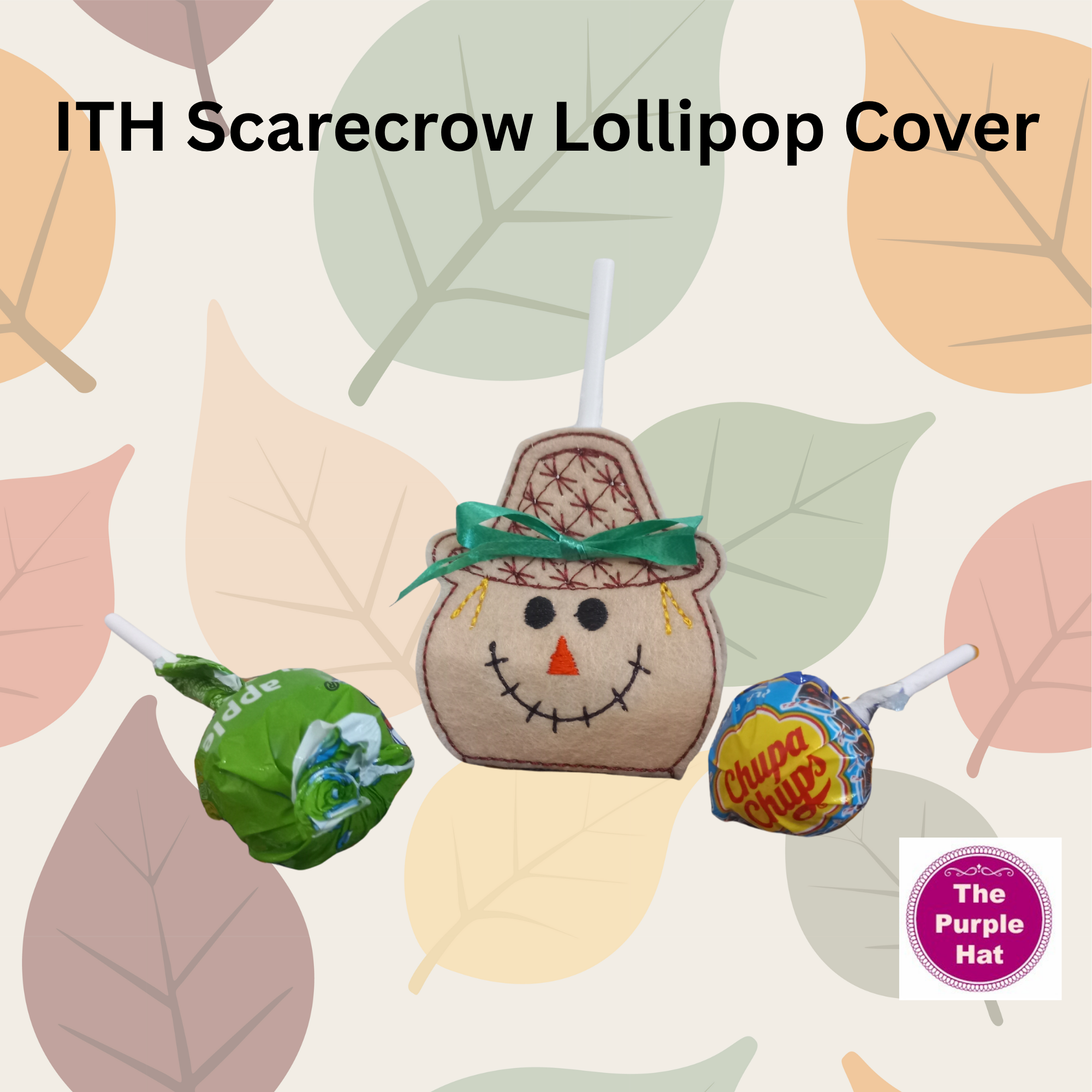 ITH Scarecrow Lollipop Cover 5x7