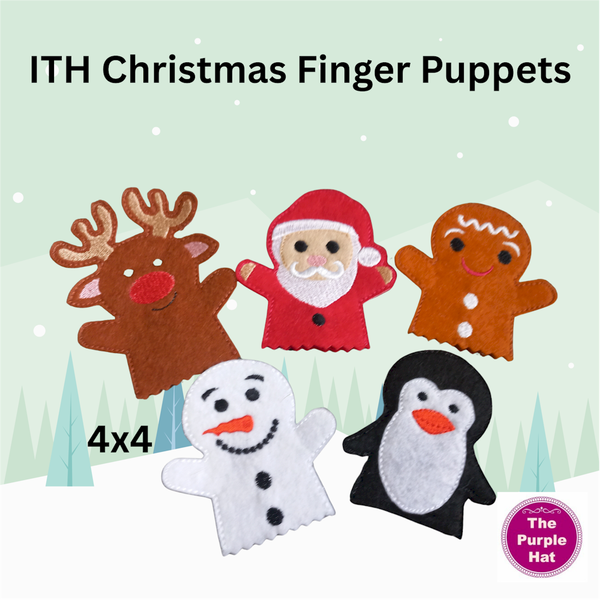 ITH Christmas Finger Puppets