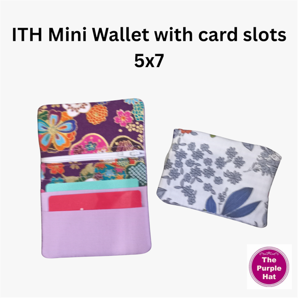 ITH Mini Wallet with card slots 5x7