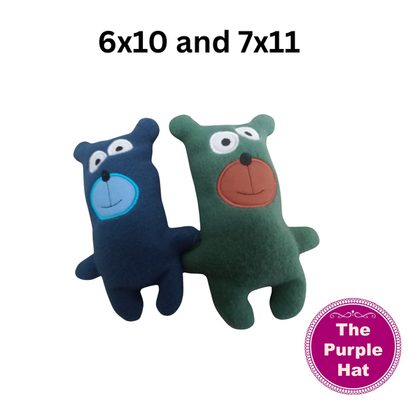 ITH Quirky Bear 5x7 6x10 7x11 8x12