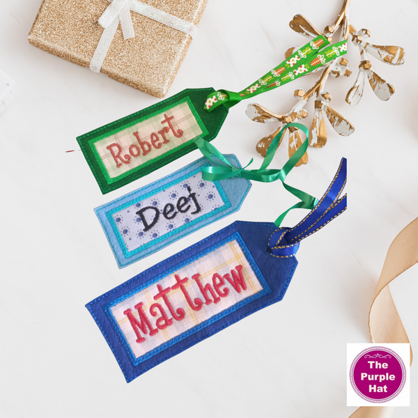 ITH Gift tags 4x4 and 5x7