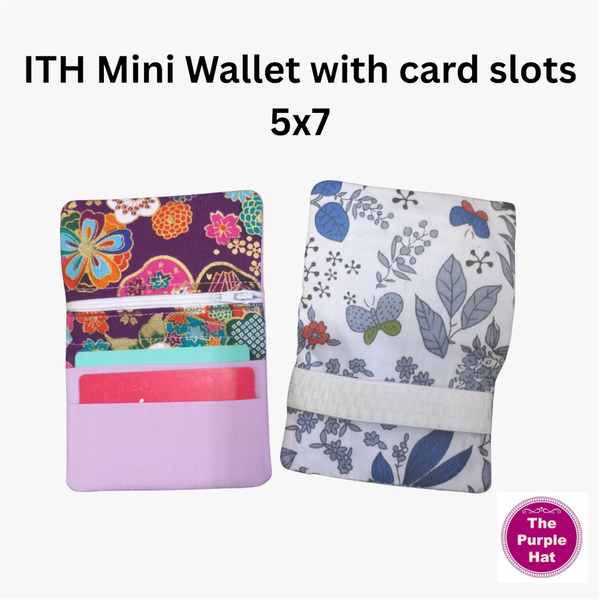 ITH Mini Wallet with card slots 5x7