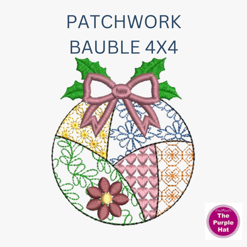 Patchwork Bauble 4x4