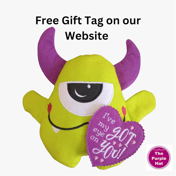 ITH Valentine’s Love Monster Plush Toy
