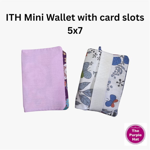 ITH Mini Wallet with card slots 5x7