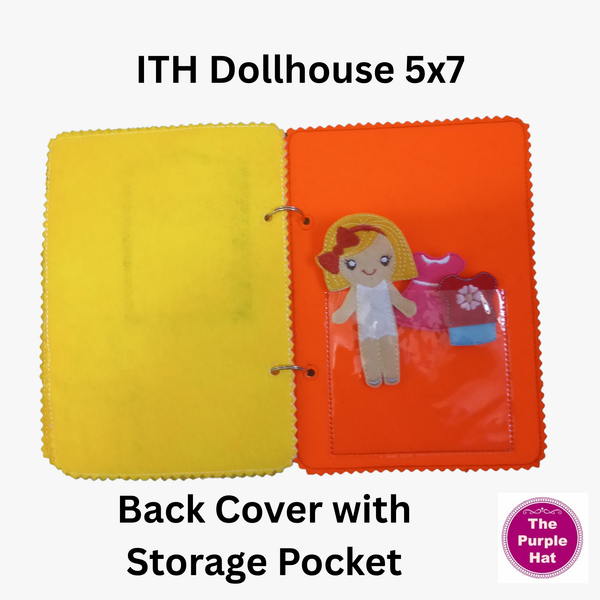 ITH In the Hoop Dollhouse 5x7