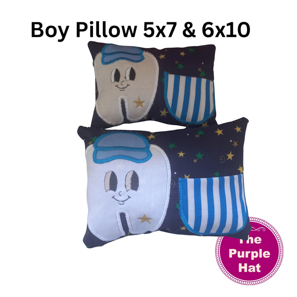 ITH Boy and Girl Tooth Fairy Pillow
