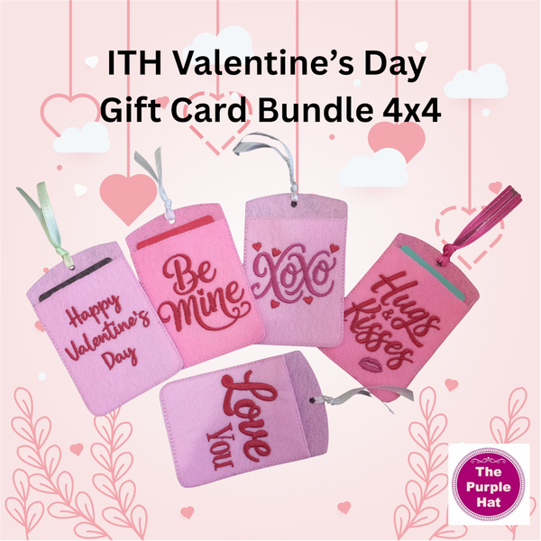 ITH Valentines Day Gift Card Bundle 4x4 and 5x7