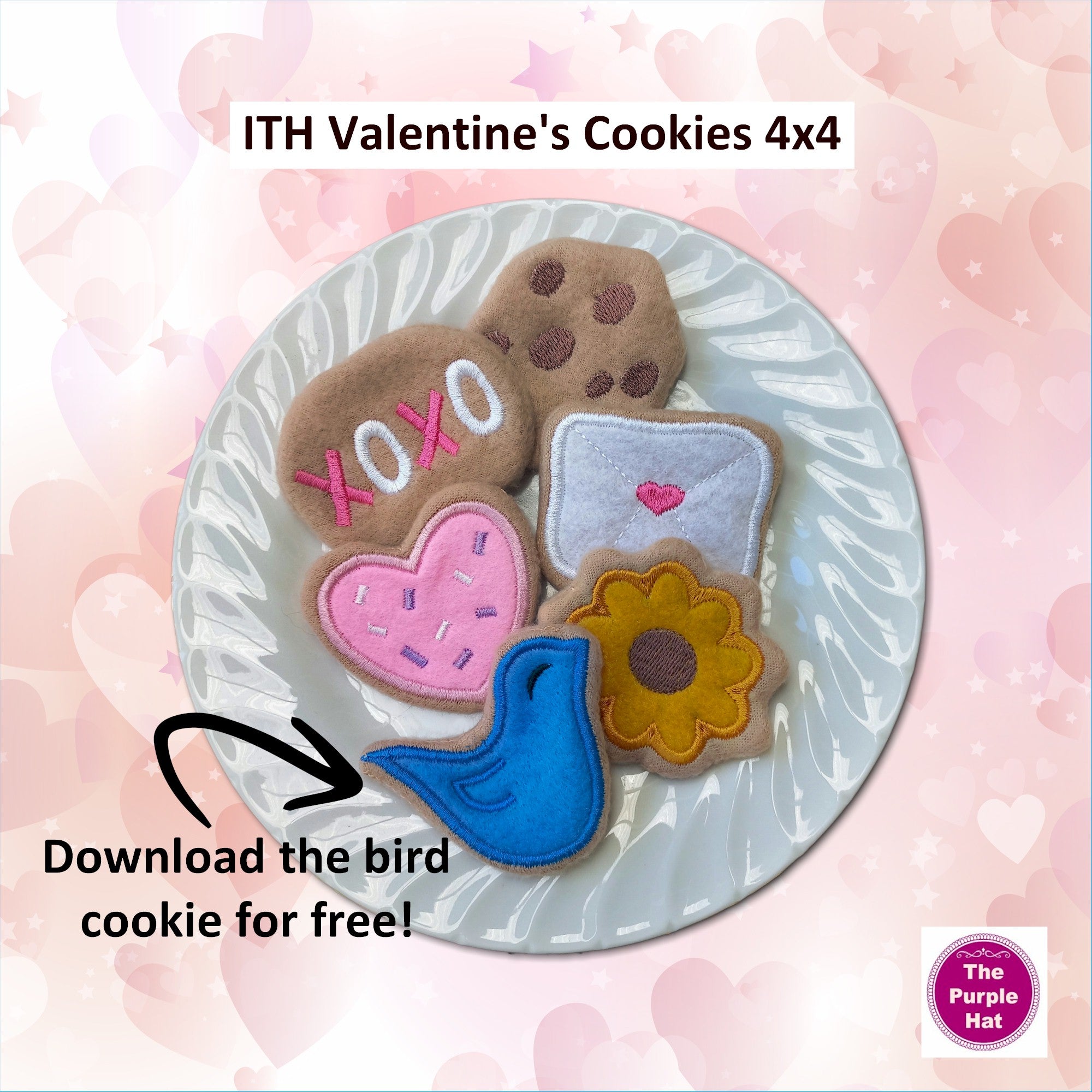 FREE Love Bird Cookie 4x4