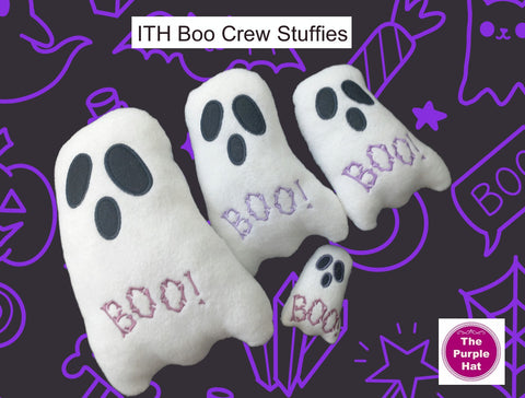 ITH Boo Crew Stuffies 4x4 5x7 6x10 8x12