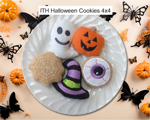 ITH Funky Food Halloween Cookies 4x4