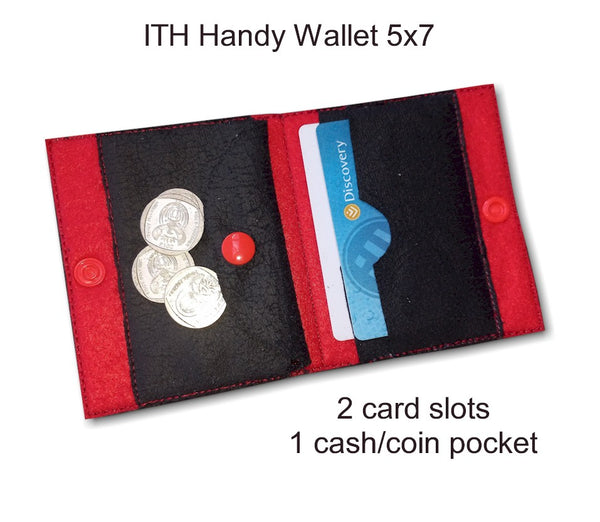 ITH In the Hoop Handy Wallet 5x7