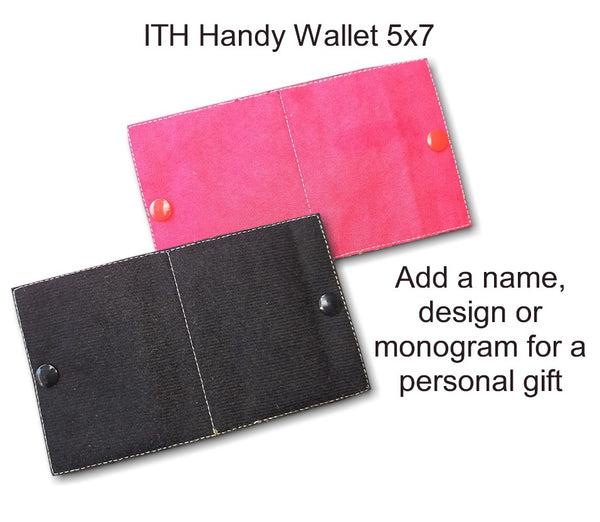 ITH In the Hoop Handy Wallet 5x7