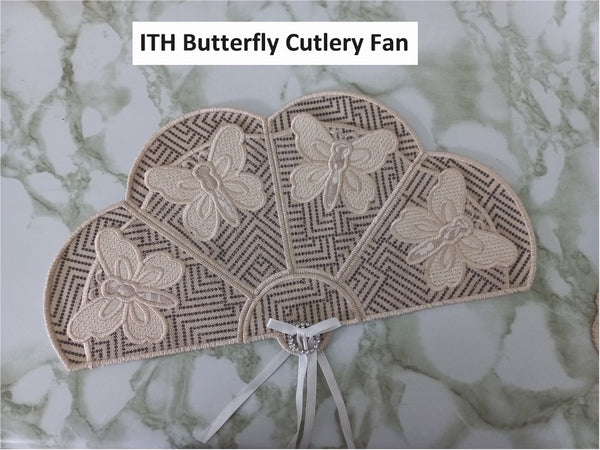 ITH Butterfly Tableware 5x7