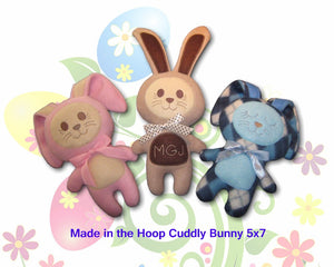 ITH Cute Cuddly Bunny Soft Stuffed Toy 5x7