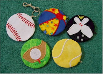 ITH Coin Purses Set 2 Sports 4x4